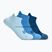 Zokni HOKA No-Show Run Sock 3-pack hazy blue/soft cobalt