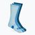 Zokni Hoka Crew Run Sock 3-pack hazy blue/soft cobalt/night glow blue