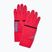 Futókesztyűk HOKA Coldsnap Fleece Gloves cerise