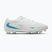 Gyermek focicipők Nike Phantom 6 Low Pro Jr FG/MG white/white/dusty cactus