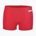 Férfi úszó boxer nadrág arena Team Swim Short Solid red/white