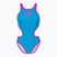 Női egyrészes fürdőruha arena One Biglogo One Piece türkiz/fluo pink