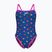 Női egyrészes fürdőruha arena Reversible Swimsuit Challenge Back royal multi/shocking pink