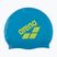 Úszó sapka arena Big Logo blue cosmo/artic lime