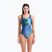 Női egyrészes fürdőruha arena Peacock Swim Pro Back multi green/black