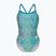Női egyrészes fürdőruha arena Snake Skin Challenge blue cosmo multi/blue cosmo