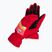 Női síkesztyű Rossignol New Piste G ruby red