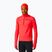 Férfi pulóver Rossignol Hero Half Zip First Layer neon red
