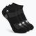 Venum Vector No-Show zokni 3 pár black/grey