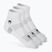 Zoknik Venum Vector Ankle 3 pár white/grey