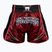 Férfi edzőshort Venum Wolf Attack Muay Thai Shorts black/red