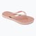 Gyerek flip-flopok ROXY Viva VI rose gold