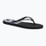 Női flip-flop papucs ROXY Viva Stamp II black/boysenberry