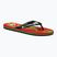 Quiksilver Molokai Art II black/red/black férfi flip-flop papucs