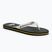 Férfi Quiksilver Molokai fekete rasta flip flopok