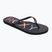 ROXY Sandy III női flip flop fehér/szivárványos monogrammal
