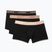 Boxeralsó Lacoste 5H3401 3 db black/biscuit/baguette