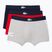 Lacoste boxeralsó 5H1803 BCK 3 pár tengerészkék/ezüst porcelán/piros