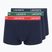 Férfi boxeralsók Lacoste 5H12997 3 pár navy blue/green/red/navy blue