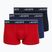 Férfi boxeralsók Lacoste 5H1300 3 pár navy blue/red/methylene