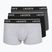 Férfi boxer nadrág Lacoste 5H1300 3 pack silver chine/flagstone/black