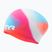 Úszósapka TYR Tiedye Long Hair Multicolor Jr pink/blue/orange