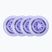 Görkorcsolya kerekek FR Skates Downtown Wheel 80mm/85A X4 light purple/purple
