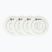 Görkorcsolya kerekek Luminous Led Wheels Duo 84mm/85A X4 white/blue