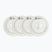 Görkorcsolya kerekek Luminous Led Wheels Duo 72mm/85A X4 white/red