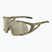Napszemüveg Alpina Hawkeye Q-Lite olive matt/silver mirror