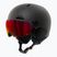 Gyerek sísisak Alpina Zupo 2 Visor Q-Lite black matte