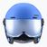 Gyerek sísisak UVEX Rocket Visor Jr blue matt/mirror blue/smoke