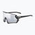 Kerékpáros szemüveg UVEX Sportstyle 231 2.0 Set fekete matt/tükör ezüst 53/3/027/2216