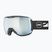 UVEX Downhill 2100 CV síszemüveg fekete matt/tükör fehér/colorvision zöld