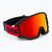 Síszemüveg UVEX Athletic FM black matt/mirror red orange clear