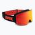 Gyerek síszemüveg UVEX Pwdr FM black matt/mirror red orange clear