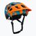 Gyermek kerékpáros sisak UVEX React Jr papaya camo matt