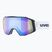 Síszemüveg UVEX Gravity FM S2 black matt/mirror blue
