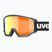 Síszemüveg UVEX Athletic CV black/mirror red