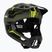 Gyermek kerékpáros sisak UVEX React Fullface Jr dark olive matt