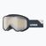 Gyerek síszemüveg UVEX Speedy Nova FM S2 black matt/mirror silver