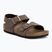 Gyerek szandálok BIRKENSTOCK New York Birkibuc Narrow mocha