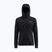 Férfi túra pulóver Salewa Agner PL Hooded black out