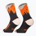 Zokni DYNAFIT Traverse Crew black out ultra orange/4220