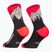 Zokni DYNAFIT Traverse Crew black out ultra coral/6a10