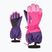 Gyerek síkesztyű ZIENER Levio As Minis dark purple