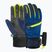 Gyerek síkesztyűk Reusch Leo R-Tex XT black/imperial blue/safety yellow
