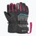 Gyerek síkesztyűk Reusch Rocket GORE-TEX black/black melange/pink glo