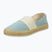 Női espadrille GANT Raffiaville light blue/cream