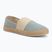 Női espadrille GANT Raffiaville light blue/cream
